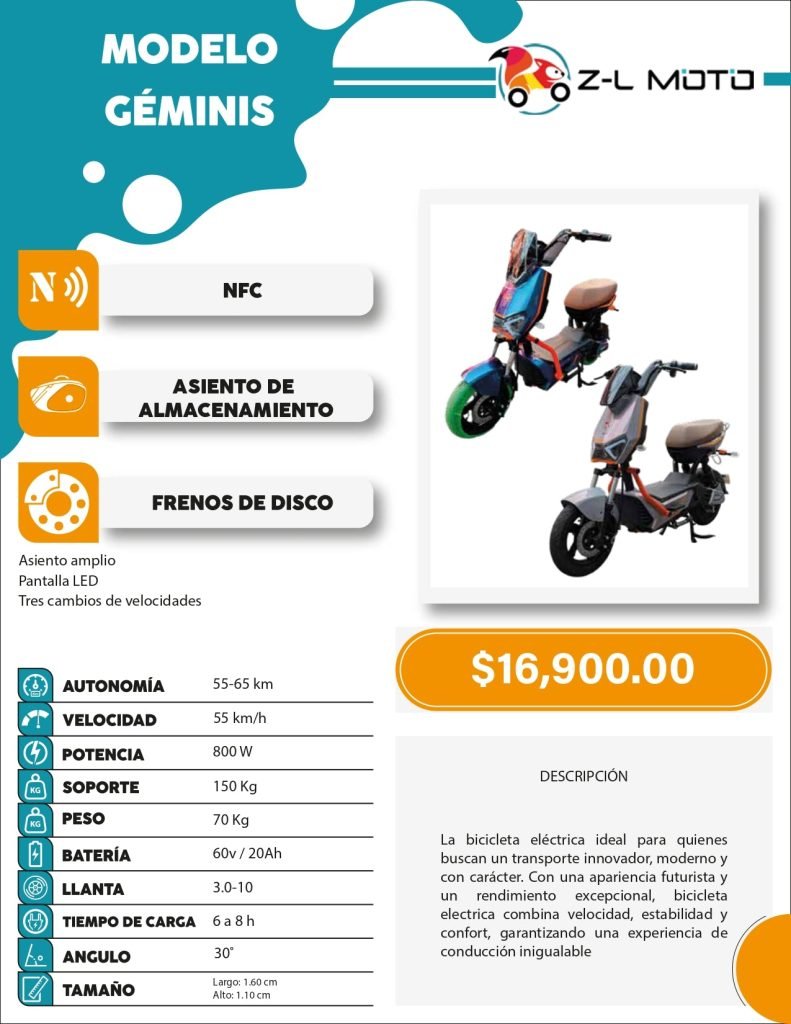 Bicicleta Eléctrica: GÉMINIS - foto 3
